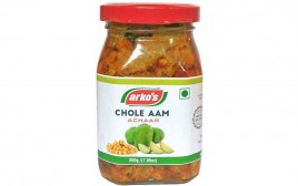 Arko's Chole Aam Achaar   Glass Jar  200 grams